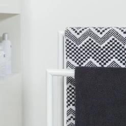 Sealskin Handdoekrek Tube Metaal Wit -Badkamer Verkoop 123 3491