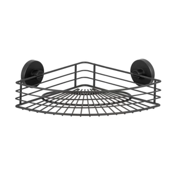 Wenko Vacuumloc Hoekrek Bari Zwart 4 Wenko Vacuumloc Hoekrek Bari Zwart - Afbeelding 2