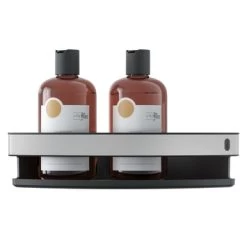 Tiger Hoekdouchemand Cooper 21 Cm RVS/zwart -Badkamer Verkoop 123 3517