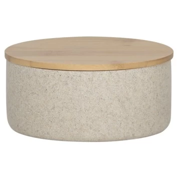 Sealskin Spiegeldoosje Grace Zand 5 Sealskin Spiegeldoosje Grace Zand - Afbeelding 3