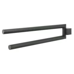 Tiger Handdoekrek Nomad Met Draaibare Armen Zwart 6 Tiger Handdoekrek Nomad Met Draaibare Armen Zwart -Badkamer Verkoop 123 3583