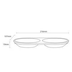 Sealskin Zeepbakje Conical Porselein Wit -Badkamer Verkoop 123 3622