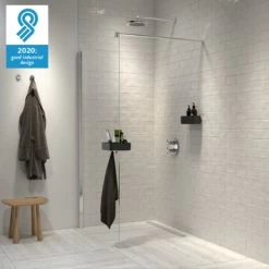 Tiger Douchemand Voor Douchewand 2-store Zwart -Badkamer Verkoop 123 3640