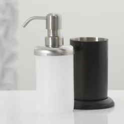 Sealskin Zeepdispenser Acero Zwart -Badkamer Verkoop 123 3704
