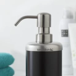 Sealskin Zeepdispenser Acero Zwart -Badkamer Verkoop 123 3705