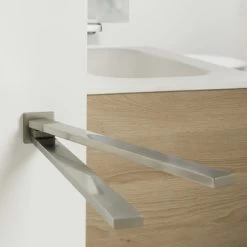 Tiger Handdoekrek Items Met Draaibare Armen RVS -Badkamer Verkoop 123 3720