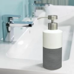 Sealskin Zeepdispenser Doppio Grijs -Badkamer Verkoop 123 3802