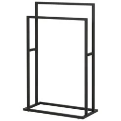 Sealskin Carré Handdoekrek Vrijstaand Zwart -Badkamer Verkoop 123 3893