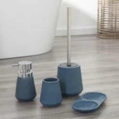 Sealskin Zeepbakje Conical Porselein Blauw -Badkamer Verkoop 123 3915