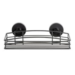 Wenko Vacuumloc Wandrek Zwart -Badkamer Verkoop 123 3930