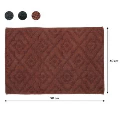 Sealskin Badmat Aztec 60x90cm Donkerroze -Badkamer Verkoop 123 40