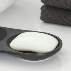 Sealskin Zeepbakje Conical Porselein Zwart -Badkamer Verkoop 123 4027