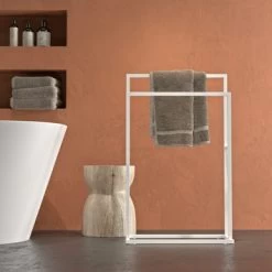 Sealskin Carré Handdoekrek Vrijstaand Wit -Badkamer Verkoop 123 4046