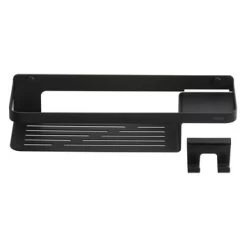 Tiger Douchemand Met Haak Caddy Zwart -Badkamer Verkoop 123 4065