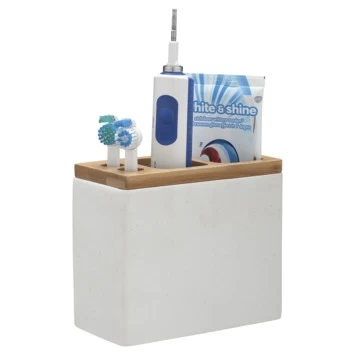 Sealskin Tandenborstelhouder Grace Wit 4 Sealskin Tandenborstelhouder Grace Wit - Afbeelding 2