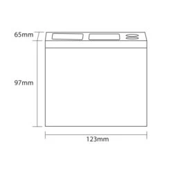 Sealskin Tandenborstelhouder Grace Wit 18 Sealskin Tandenborstelhouder Grace Wit -Badkamer Verkoop 123 4100