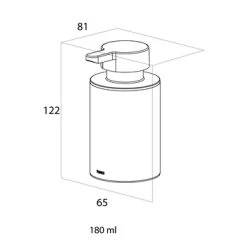 Tiger Zeepdispenser Colar RVS 13 Tiger Zeepdispenser Colar RVS -Badkamer Verkoop 123 4163