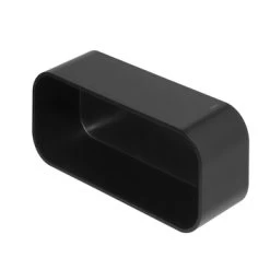 Tiger Wandrek/douchemand 2-store 25cm Zwart -Badkamer Verkoop 123 4197