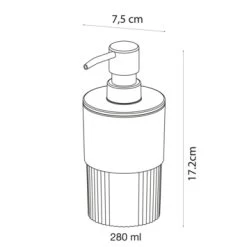 Sealskin Zeepdispenser Brave Staand Zwart 25 Sealskin Zeepdispenser Brave Staand Zwart -Badkamer Verkoop 123 420