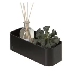 Tiger Wandrek/douchemand 2-store 25cm Zwart -Badkamer Verkoop 123 4202