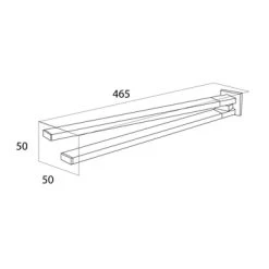 Tiger Handdoekrek Items Met Draaibare Armen Chroom 9 Tiger Handdoekrek Items Met Draaibare Armen Chroom -Badkamer Verkoop 123 4238