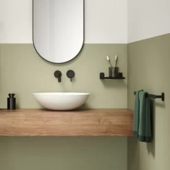 Tiger Planchet Colar 18 Cm Zwart -Badkamer Verkoop 123 4278