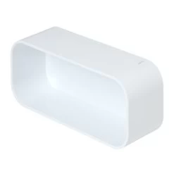 Tiger Wandrek/douchemand 2-store 25cm Wit -Badkamer Verkoop 123 4374