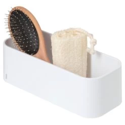 Tiger Wandrek/douchemand 2-store 25cm Wit -Badkamer Verkoop 123 4381