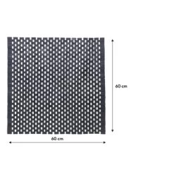 Sealskin Badmat Woodblock 60x60cm Zwart 9 Sealskin Badmat Woodblock 60x60cm Zwart -Badkamer Verkoop 123 4428