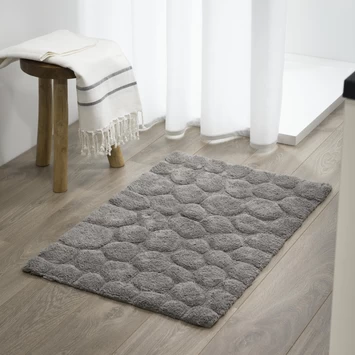 Sealskin Pebbles Badmat Grijs 60 X 90 Cm 6 Sealskin Pebbles Badmat Grijs 60 X 90 Cm - Afbeelding 4