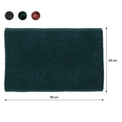 Sealskin Badmat Delhi 60x90cm Donkergroen -Badkamer Verkoop 123 4469