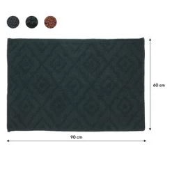 Sealskin Badmat Aztec 60x90cm Donkergroen -Badkamer Verkoop 123 4551