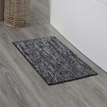 Sealskin Badmat Speckles Zwart 50x80 Cm 7 Sealskin Badmat Speckles Zwart 50x80 Cm - Afbeelding 5