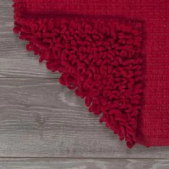 Sealskin Badmat Twist 60x120 Cm Rood -Badkamer Verkoop 123 4629