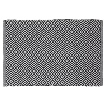 Sealskin Badmat Trellis Zwart 60x90cm 3 Sealskin Badmat Trellis Zwart 60x90cm