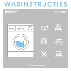 Sealskin Cotton Nova Toiletmat 600 X 450mm Creme -Badkamer Verkoop 123 4749