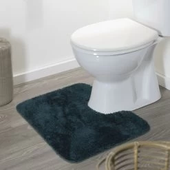 Sealskin Toiletmat Angora 55x60cm Donkergroen 11 Sealskin Toiletmat Angora 55x60cm Donkergroen -Badkamer Verkoop 123 4792
