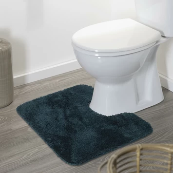 Sealskin Toiletmat Angora 55x60cm Donkergroen 6 Sealskin Toiletmat Angora 55x60cm Donkergroen - Afbeelding 4