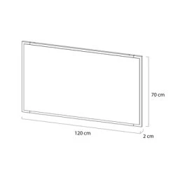 Tiger S-Line Frame Spiegel 120x70 Cm Mat Wit 9 Tiger S-Line Frame Spiegel 120x70 Cm Mat Wit -Badkamer Verkoop 123 4864