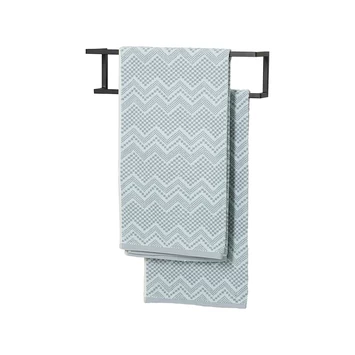 Sealskin Carré Handdoekrek 48 Cm Zwart 3 Sealskin Carré Handdoekrek 48 Cm Zwart