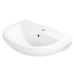 Atlantic Wastafel Cole Ovaal Wit 55.5x44.3x22 Cm -Badkamer Verkoop 123 4936