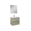 Atlantic Badmeubelset Heon Hout 60 Cm Met Spiegel -Badkamer Verkoop 123 496