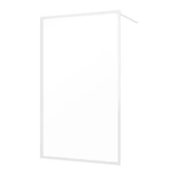 Sealskin Contour Inloopdouche Type A3 118x200 Cm, 6 Mm Helder Veiligheidsglas Met Antikalklaag Mat Wit -Badkamer Verkoop 123 4963