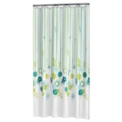 Sealskin Douchegordijn Fiesta Petrol 180x200 Cm