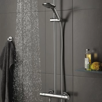 Grohe Regendouche Vitalio Joy Ø18 Cm Met Thermostatische Douchekraan 5 Grohe Regendouche Vitalio Joy Ø18 Cm Met Thermostatische Douchekraan - Afbeelding 3