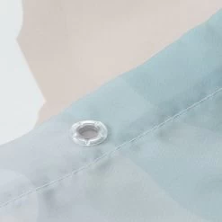 Sealskin Douchegordijn Earth 180x200cm D.grn /wht -Badkamer Verkoop 123 5147