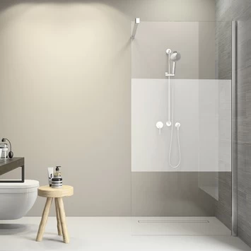 Sealskin Inloopdouche Code A3 100x197 Cm Met Gesatineerde Band 3 Sealskin Inloopdouche Code A3 100x197 Cm Met Gesatineerde Band