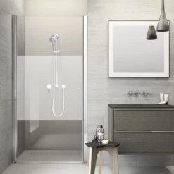 Sealskin Swingdeur Voor Nis Code 100x197 Cm Met Gesatineerde Band