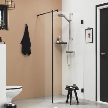 Sealskin Inloopdouche I AM A1 138x30x200 Cm Zwart 3 Sealskin Inloopdouche I AM A1 138x30x200 Cm Zwart