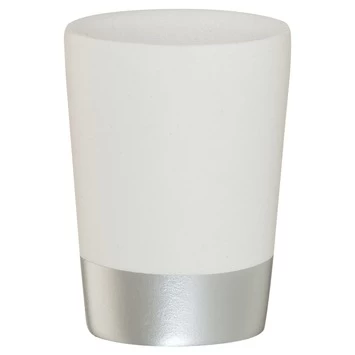 Sealskin Tandenborstelhouder Glossy Zilver 3 Sealskin Tandenborstelhouder Glossy Zilver